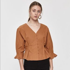 Stelen Adela Buttoned Top Need Supply